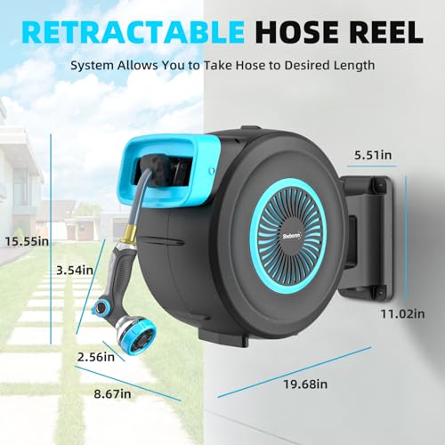Automatic Garden Retractable Hose Reel - Image 2