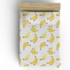 Summer Themed Throw Blanket Flece Yellow Banana Fruit Decor 40"X50" - Image 4