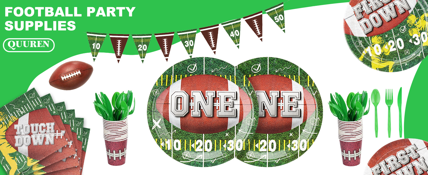 Football Party Supplies 