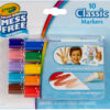 Crayola Color Wonder Mini Markers, 10 Count, Classic Colors, Toddler Art Supplies, Beginner Child - Image 2